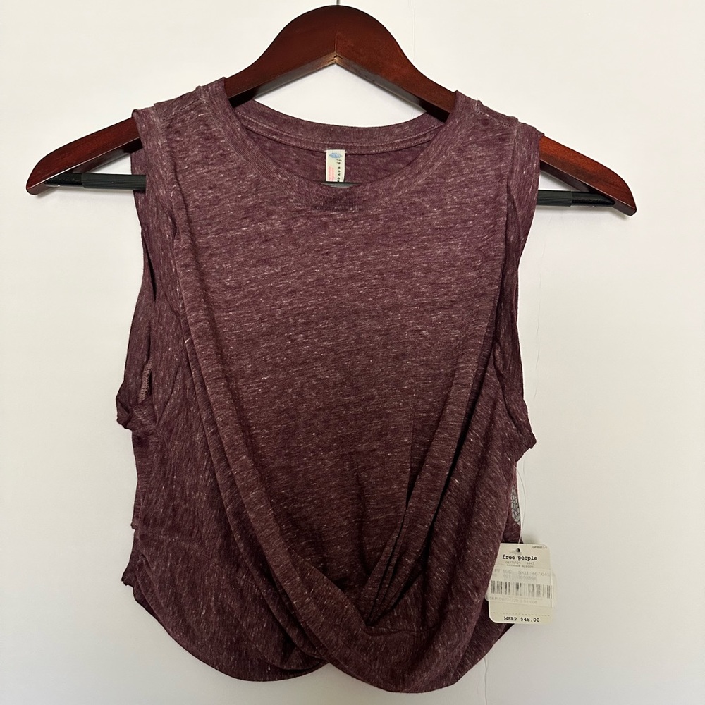 Free People Movement Women’s Crop Top Size S NWT